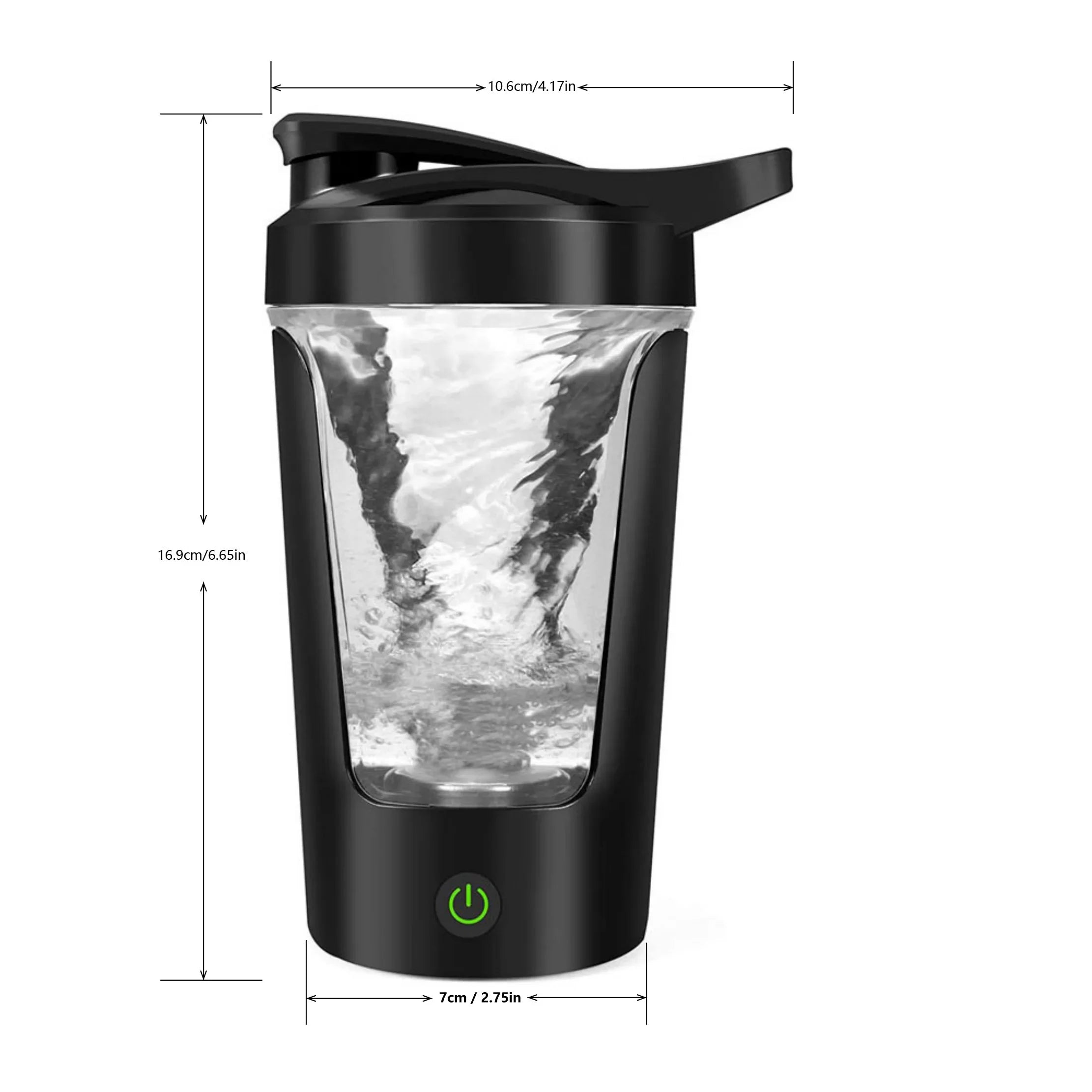 450ml Blenders Cup Electric Mixing Cup Portable Protein Powder Shaker Bottle Mixer For Travel Home Office Kitchen Tools Pet Cleaner