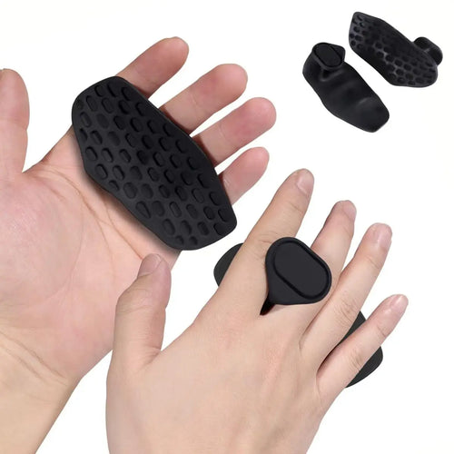 Anti-Slip Grips for Weight Lifting Pull-Ups Gym Training Unisex Ergonomic Rubber Hand Protector Strengthener Handle Gloves Wheyshaker